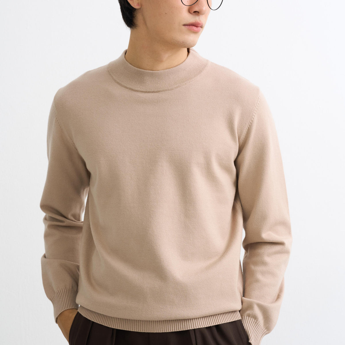 Contemp : Contemp : Knitted Crew Long Sleeve
