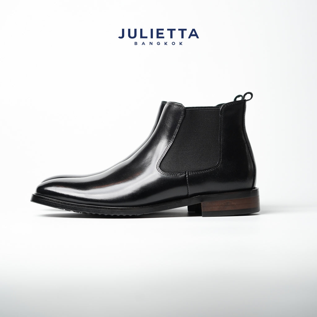 JULIETTA - Chelsea Boots Calfskin : Black