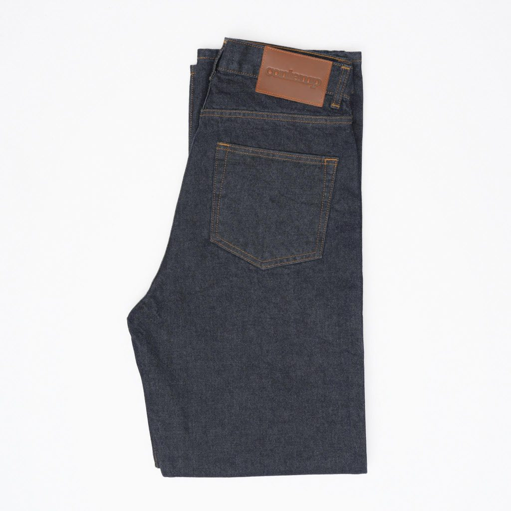 Contemp Jeans : High-Rise Selvedge Denim 16oz : Japan Fabric from Kuroki (Regular Fit)