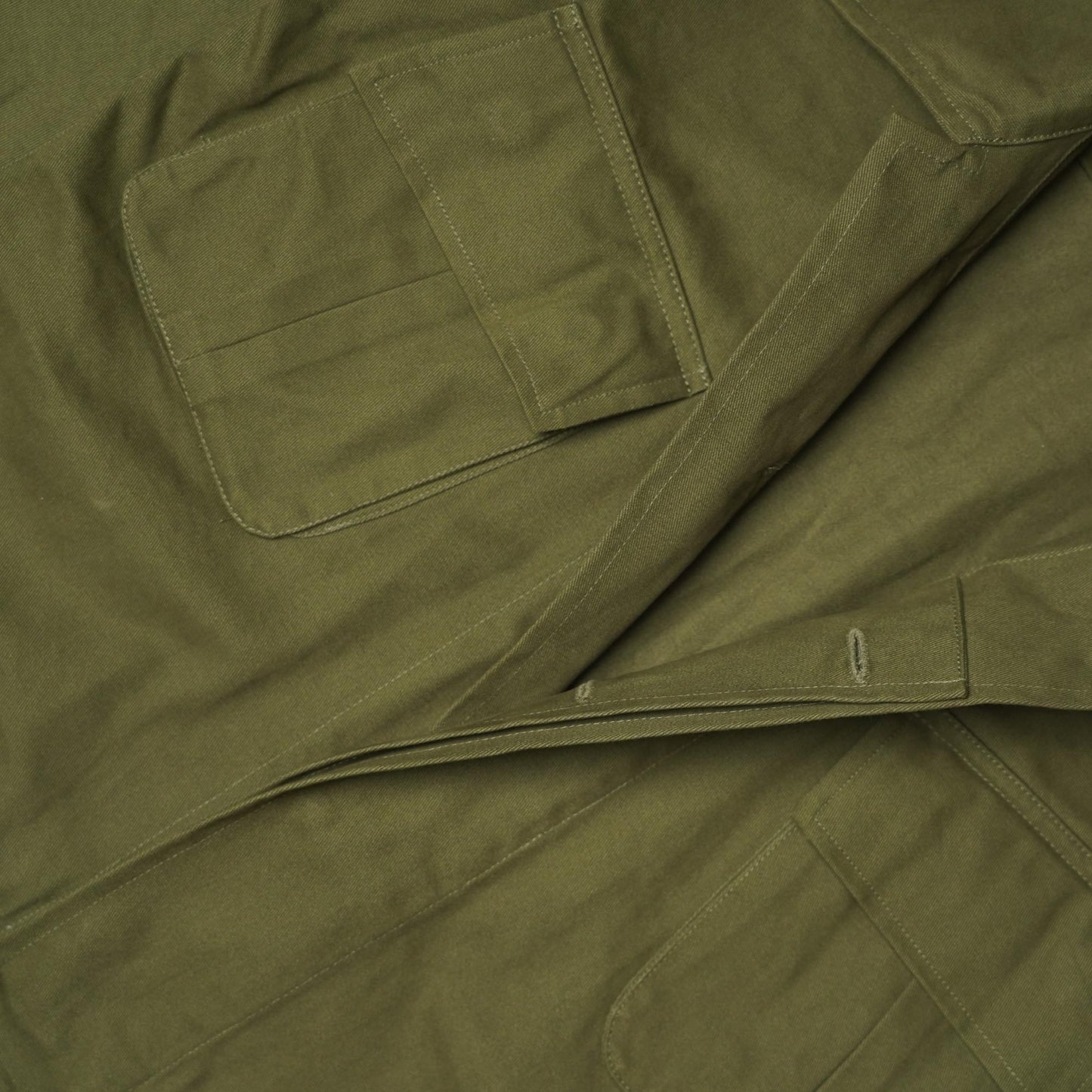 Contemp Jungle Jacket Olive Cotton Soft