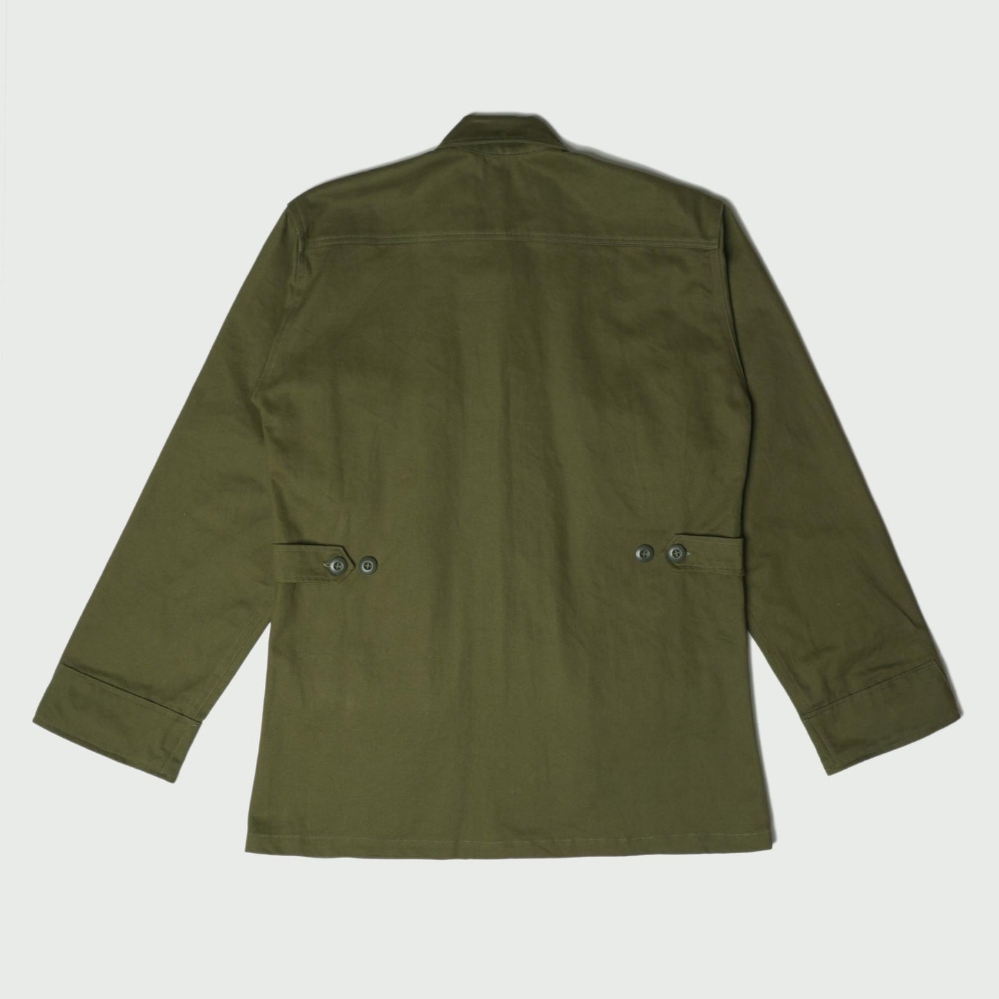 Contemp Jungle Jacket Olive Cotton Soft