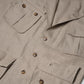 Contemp Jungle Jacket Beige Poland Linen