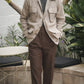 Contemp Jungle Jacket Beige Poland Linen