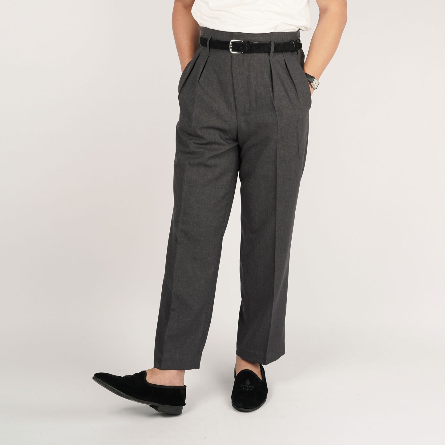 Contemp High-Rise Hollywood Trousers