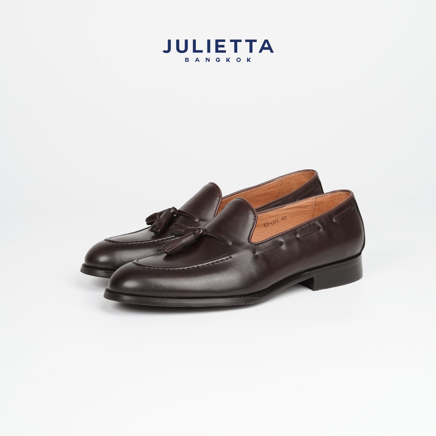 JULIETTA - Tassel Loafer Calfskin : Brown