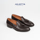 JULIETTA - Tassel Loafer Calfskin : Brown