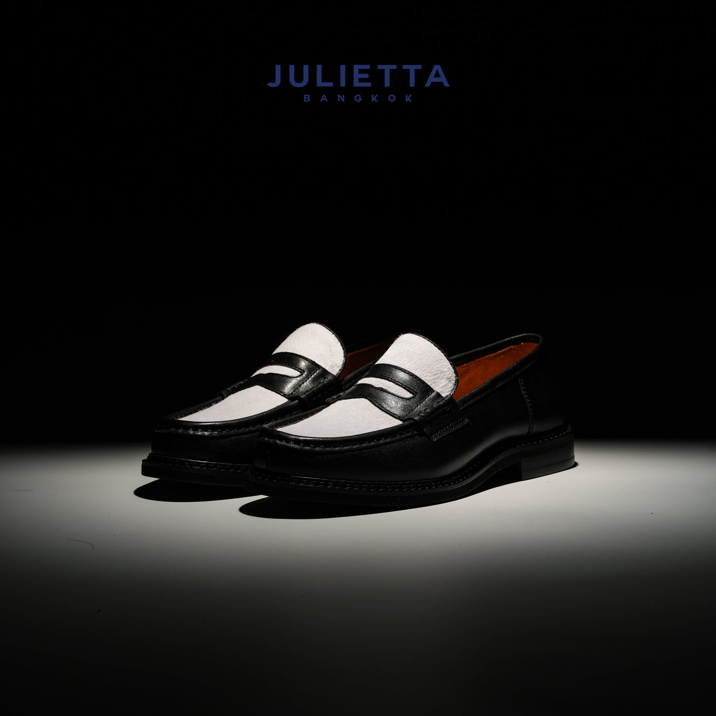 JULIETTA - PONY Penny Loafer Hair-on Horsehide : Unlined