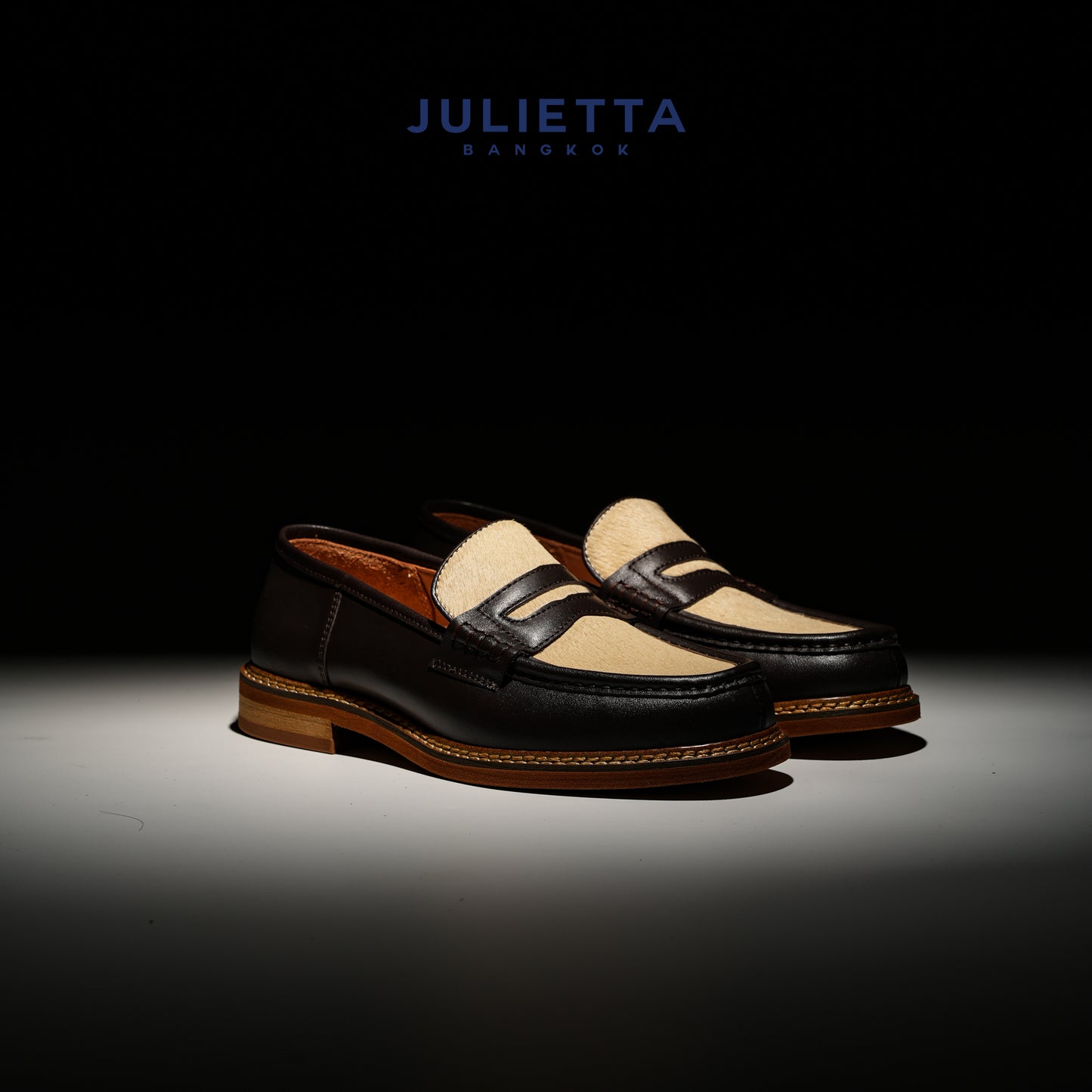 JULIETTA - PONY Penny Loafer Hair-on Horsehide : Unlined