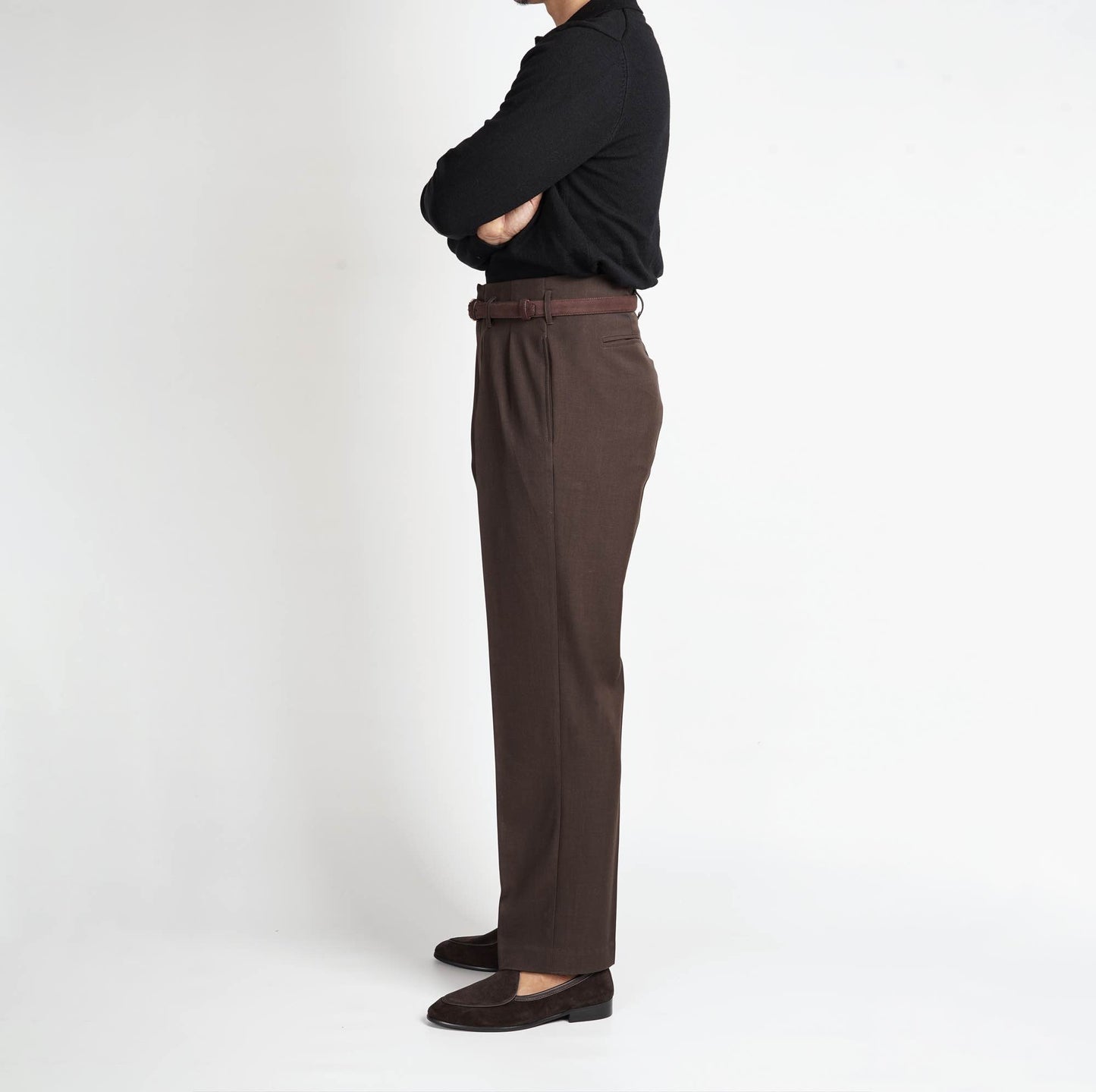 Contemp High-Rise Hollywood Trousers