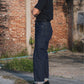 Contemp : High-Rise Selvedge Denim : Wide Fit, Japan Fabric from Kuroki