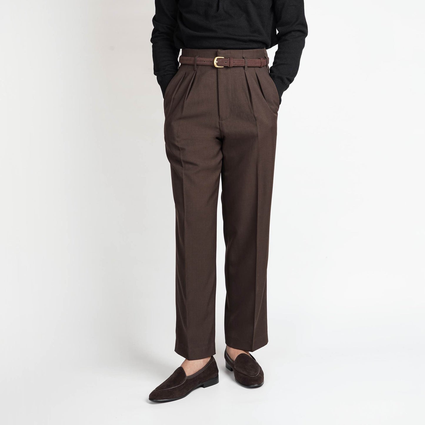 Contemp High-Rise Hollywood Trousers