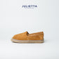 JULIETTA - Espadrilles Suede : Tan (Unlined)