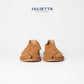 JULIETTA - FONTE Suede Sandal : Tan (Unlined)