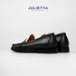 JULIETTA - LOREN Penny Loafer Calfskin : Two-Tone