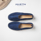 JULIETTA - Espadrilles Suede : Blue(Unlined)