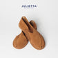 JULIETTA - FONTE Suede Sandal : Tan (Unlined)