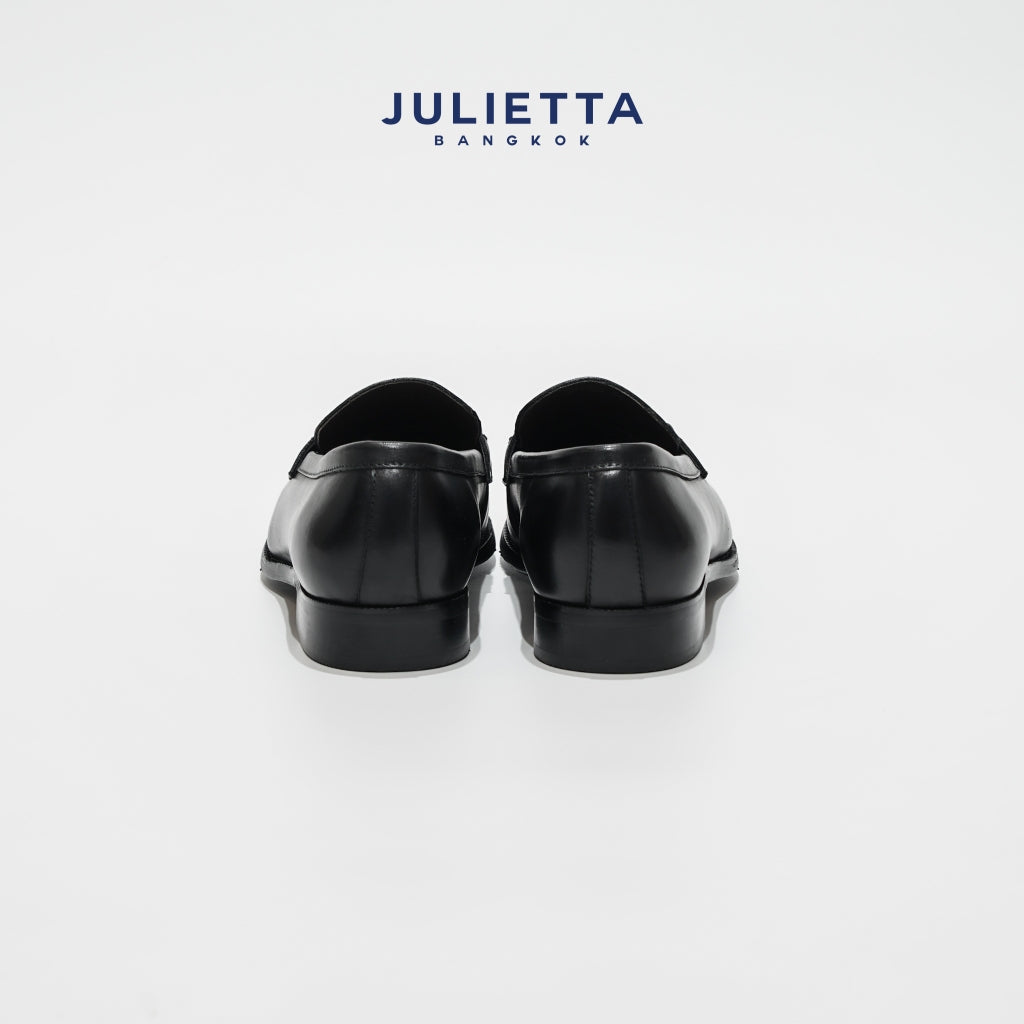 JULIETTA - Horsebit Loafer Calfskin : Black