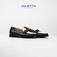 JULIETTA - LOREN Penny Loafer Calfskin : Two-Tone