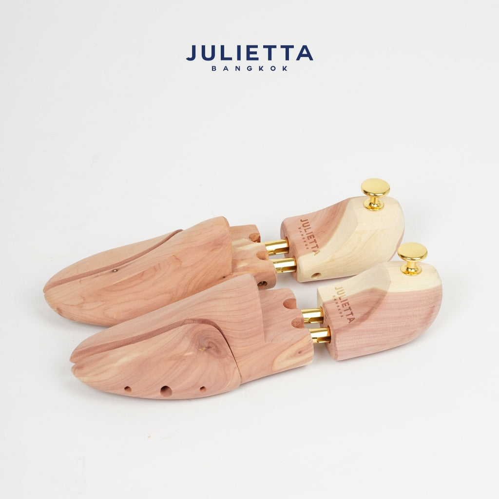 JULIETTA - Red Cedar Premium Shoe Tree (Gold Pin) made with Aromatic Redcedar from the USA.