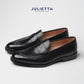 JULIETTA - MULLEN Penny Loafer Calfakin : Black