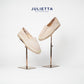 JULIETTA - Espadrilles Suede : Beige (Unlined)