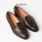 JULIETTA - MONTE Full Strap Penny Loafer Calfskin : Browm