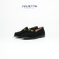 JULIETTA - ALBERT Horsebit Loafer Suede (Unlined)