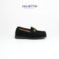 JULIETTA - ALBERT Horsebit Loafer Suede (Unlined)