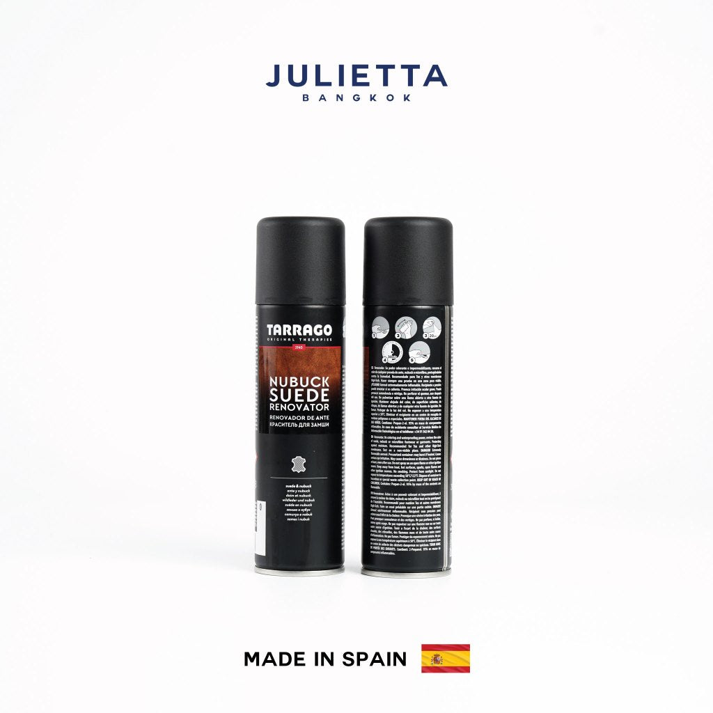 เสปรย์ บำรุงหนังกลับ : TARRAGO Suede & Nubuck Renovator Spray Made in Spain