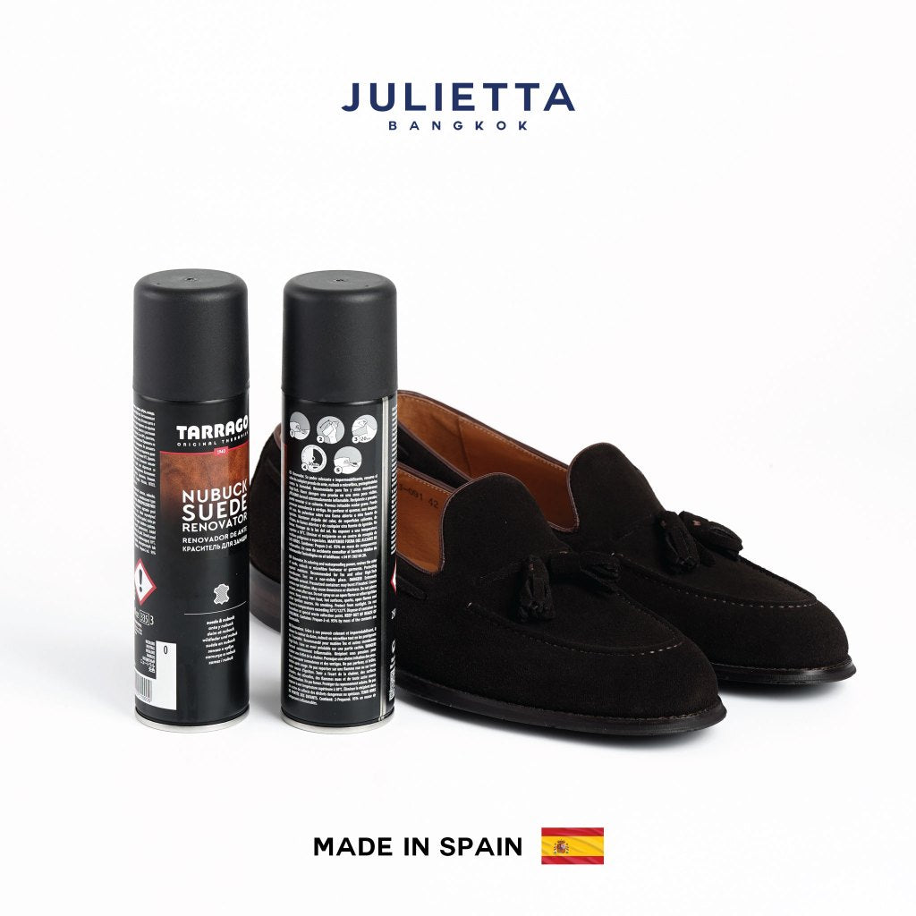 เสปรย์ บำรุงหนังกลับ : TARRAGO Suede & Nubuck Renovator Spray Made in Spain