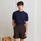 Contemp : Knitted Crew Short Sleeve