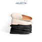 JULIETTA - BARRY Belgian Loafer Pebble Grain (Unlined)