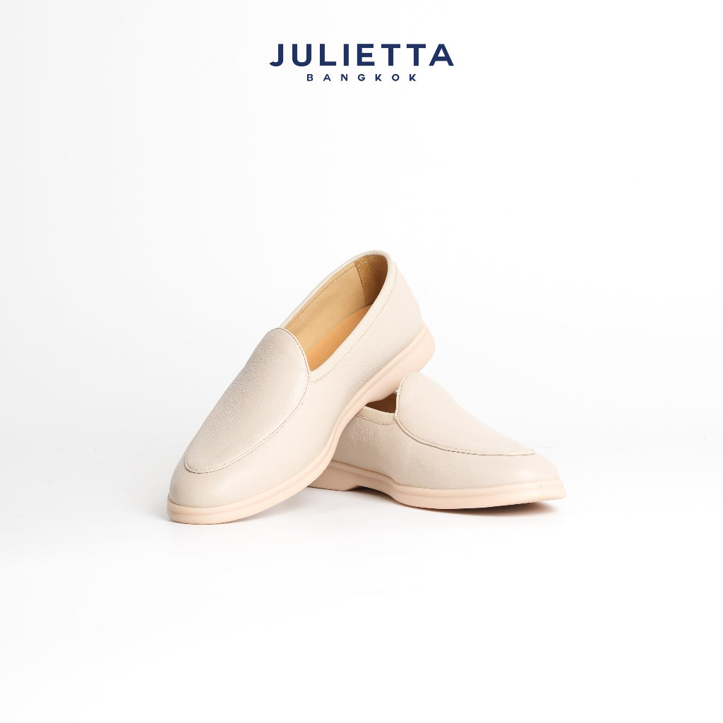 JULIETTA - BARRY Belgian Loafer Pebble Grain (Unlined)