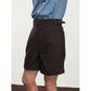Double Pleated High Rise Shorts
