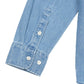 Contemp Denim Shirt Loong Sleeve : Cutalway Collar
