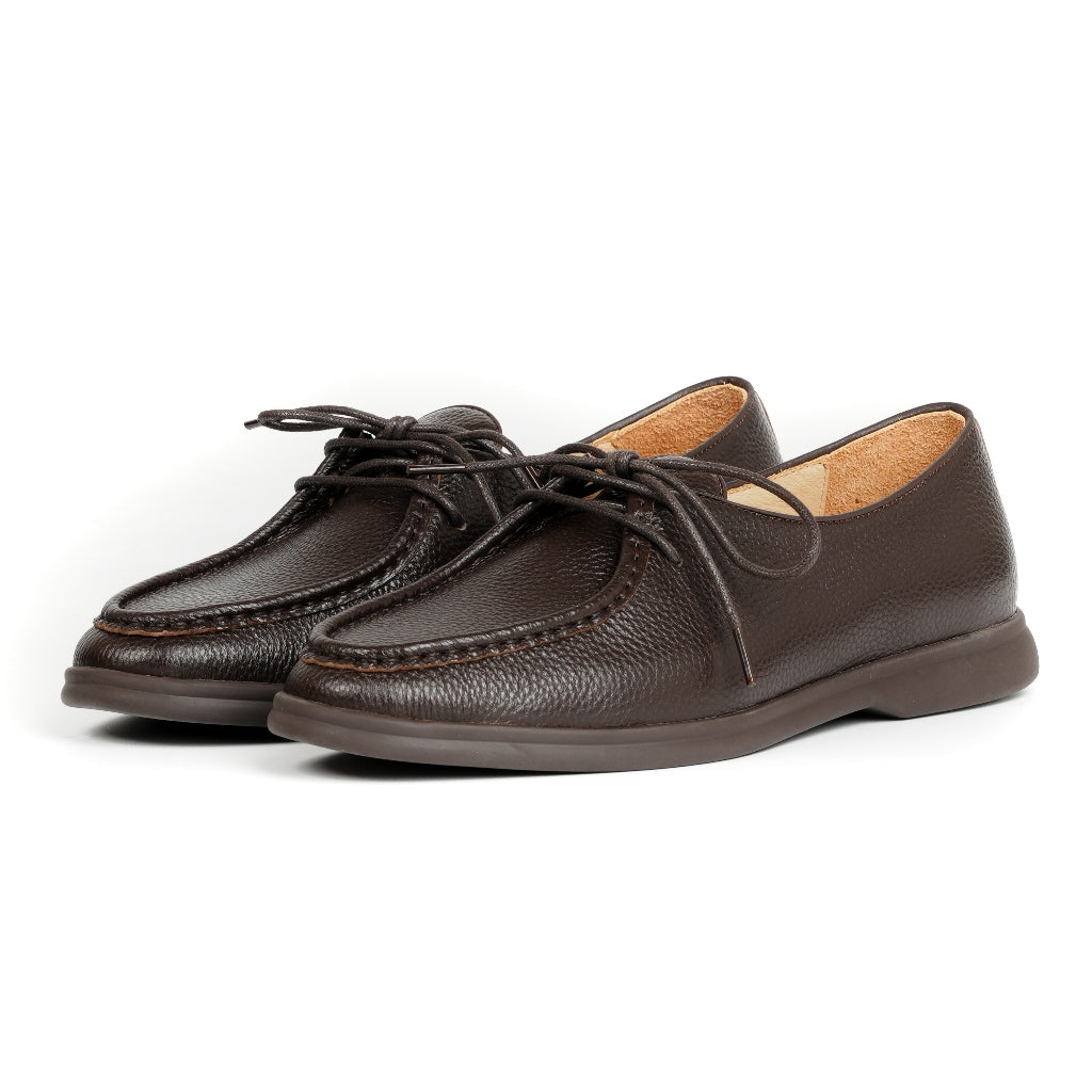 JULIETTA - Rocco Lace up Pebble Grain (Unlined)