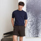 Contemp : Knitted Crew Short Sleeve