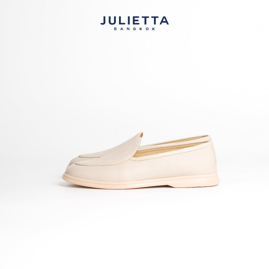 JULIETTA - BARRY Belgian Loafer Pebble Grain (Unlined)