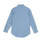 Contemp Denim Shirt Loong Sleeve : Cutalway Collar