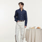 Contemp Denim Shirt Long Sleeve : Button Down