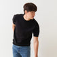 Contemp : Knitted Crew Short Sleeve