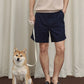 Double Pleated High Rise Shorts